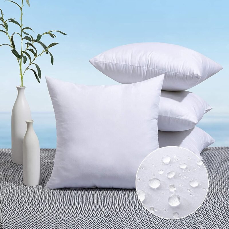 Elevate Your Outdoor Spaces: MIULEE's Water-Resistant Pillow Inserts Reviewed!
