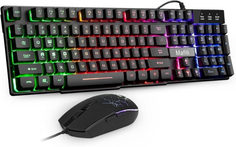 Elevate Your Setup: Review of the Mafiti RK101 RGB Keyboard Mouse Combo