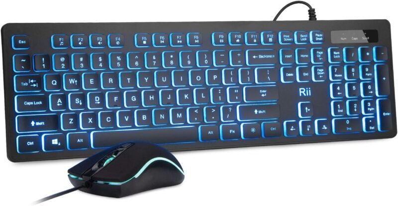 Elevate Your Setup: Rii RGB Backlit Keyboard and Mouse Combo Reviewed!