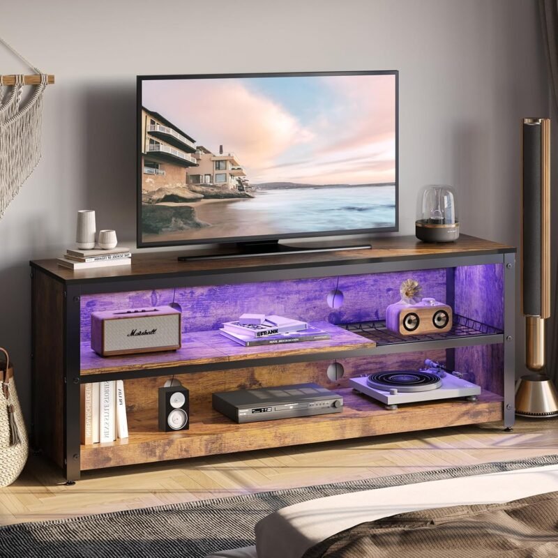 Elevate Your Space: Bestier LED TV Stand Review for Modern Living