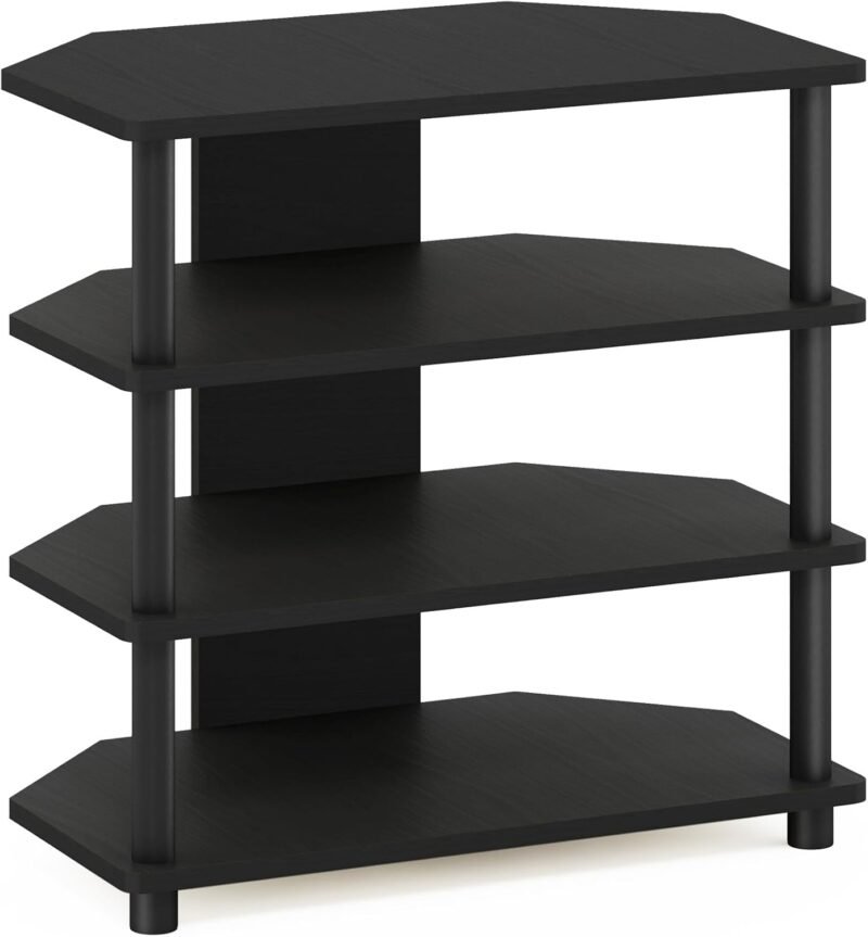 Elevate Your Space: Furinno Turn-N-Tube 4-Tier Petite TV Stand Review