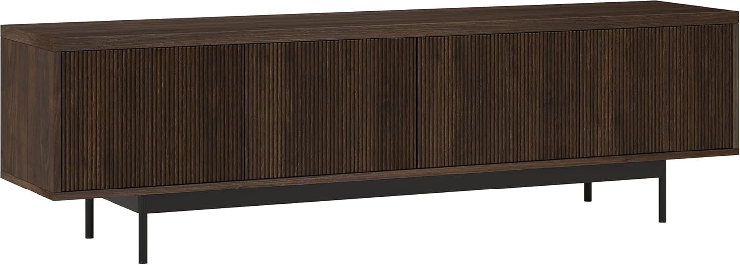 Elevate Your Space: Henn&Hart Rectangular TV Stand Review for 75" TVs