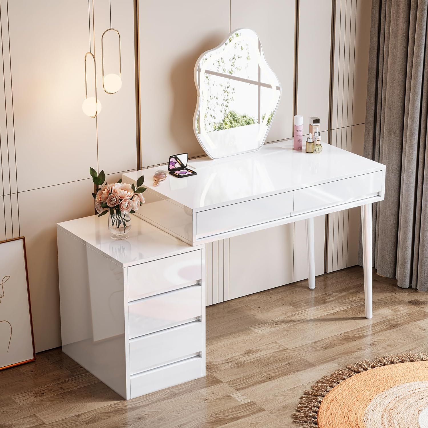 Elevate Your Space: Tribesigns White Desk & Storage Solution Review