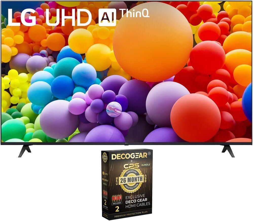 Elevate Your Viewing Experience: LG 50-Inch 4K Smart TV Bundle Review