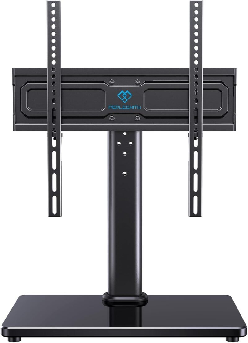 Elevate Your Viewing Experience: PERLESMITH Universal Swivel TV Stand Review