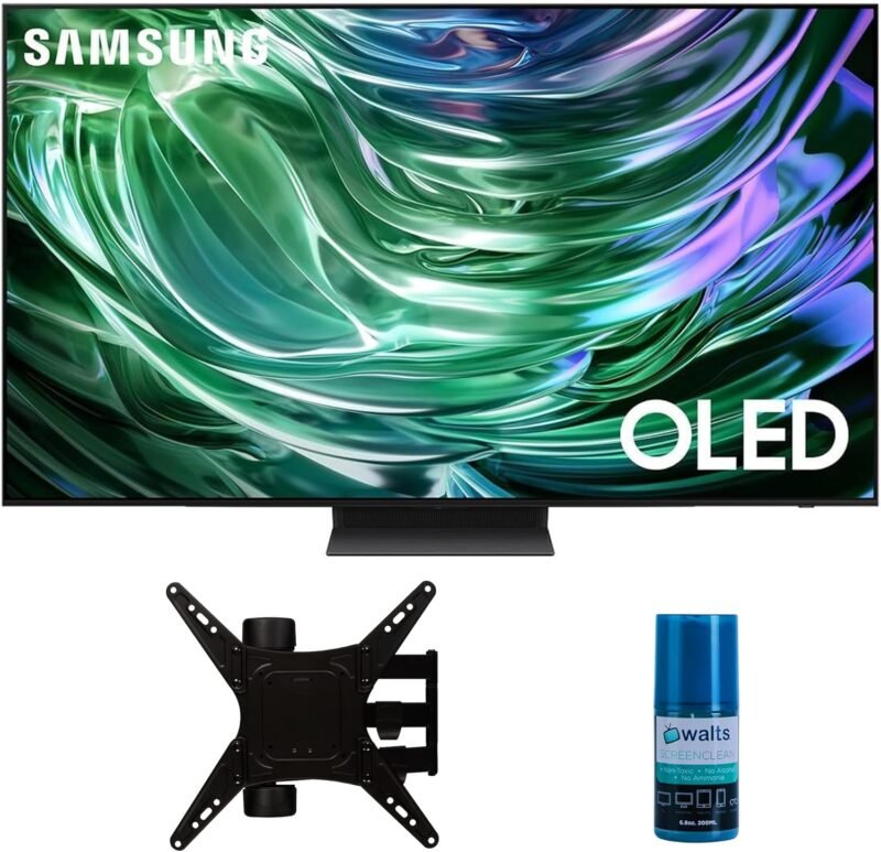 Elevate Your Viewing Experience: Samsung QN55S90DAFXZA 55" 4K OLED TV Review & Mount Bundle