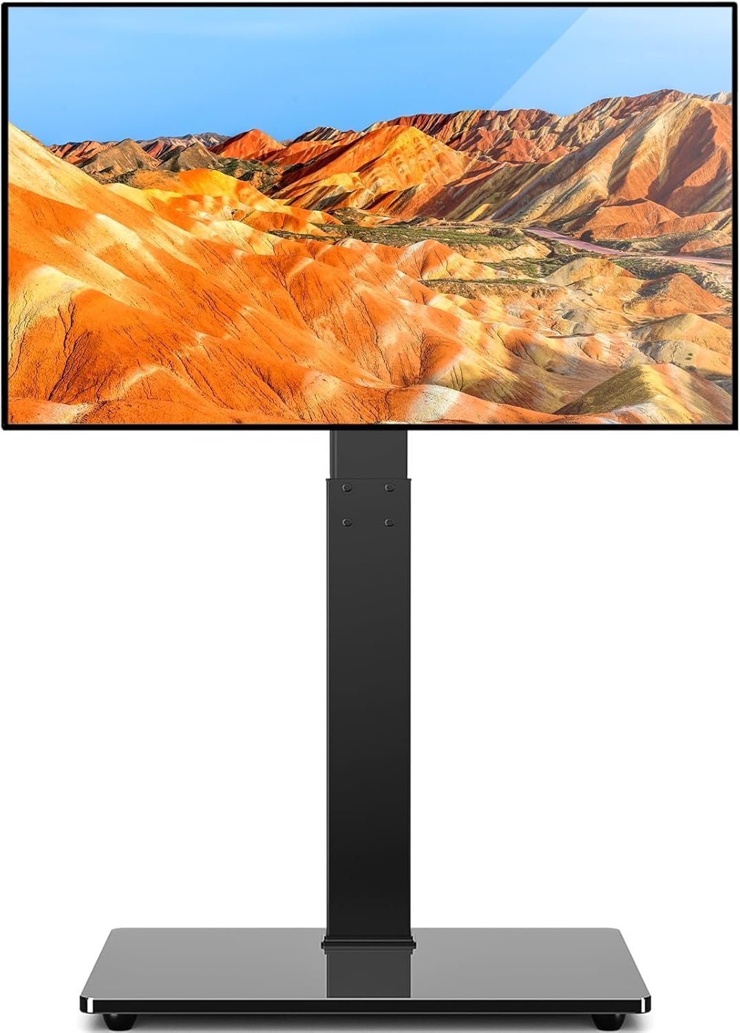 Elevate Your Viewing Experience: TAVR Universal Floor TV Stand Review