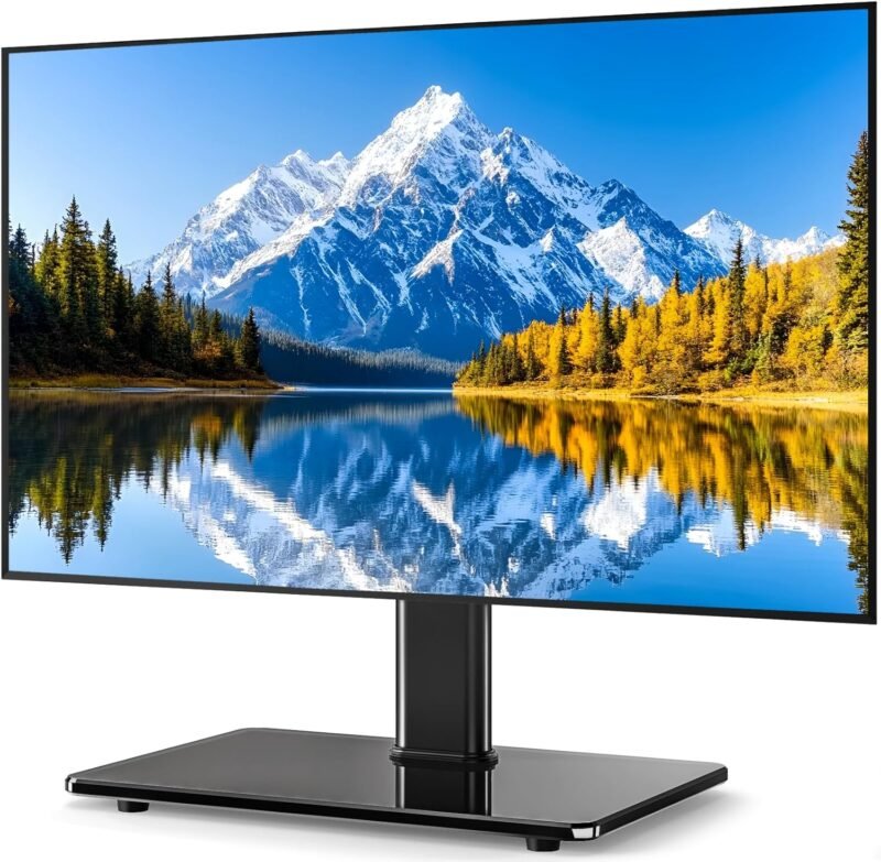 Elevate Your Viewing Experience: The 5Rcom Universal Swivel TV Stand Review