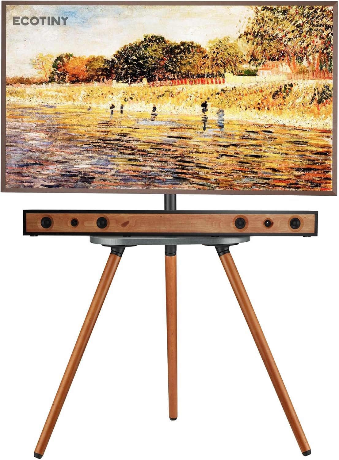 Elevate Your Viewing Experience: The Minimalist Tripod Easel TV Stand Review