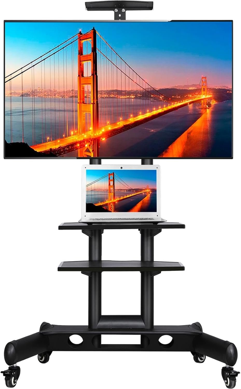 Elevate Your Viewing Experience: Yaheetech Mobile TV Stand Review