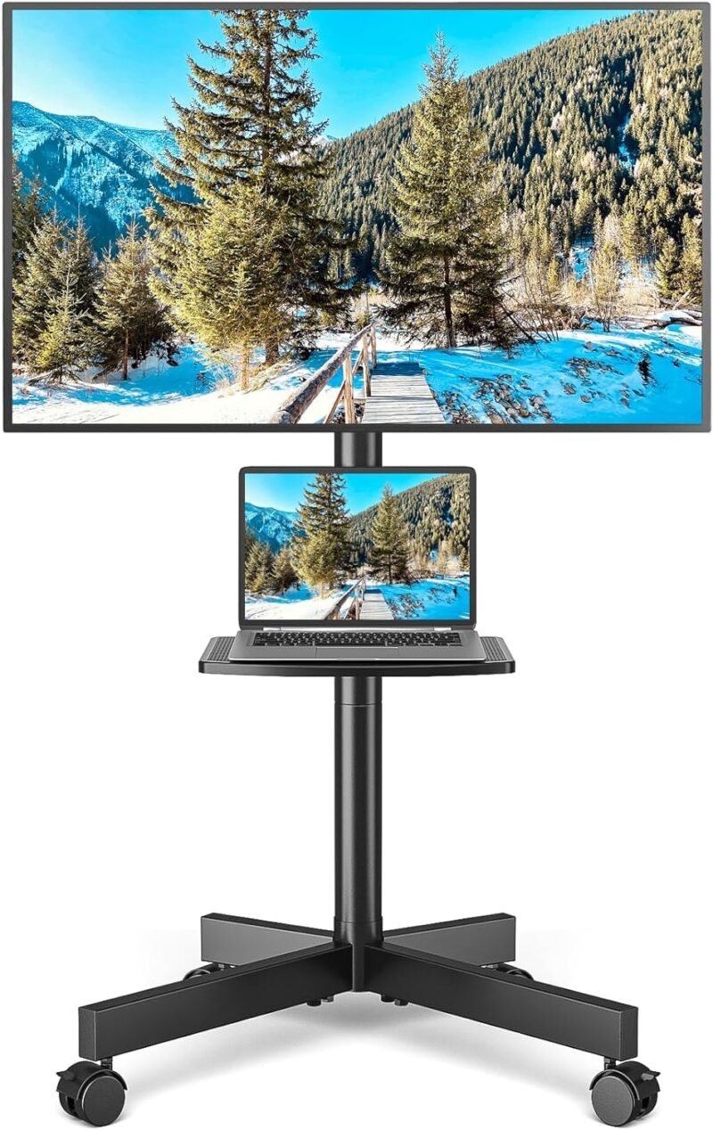 Elevate Your Viewing: Explore the Rfiver Rolling TV Stand Review!