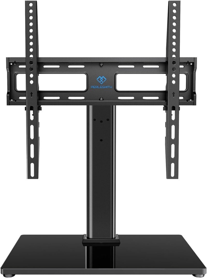 Elevate Your Viewing: PERLESMITH Swivel Universal TV Stand Review