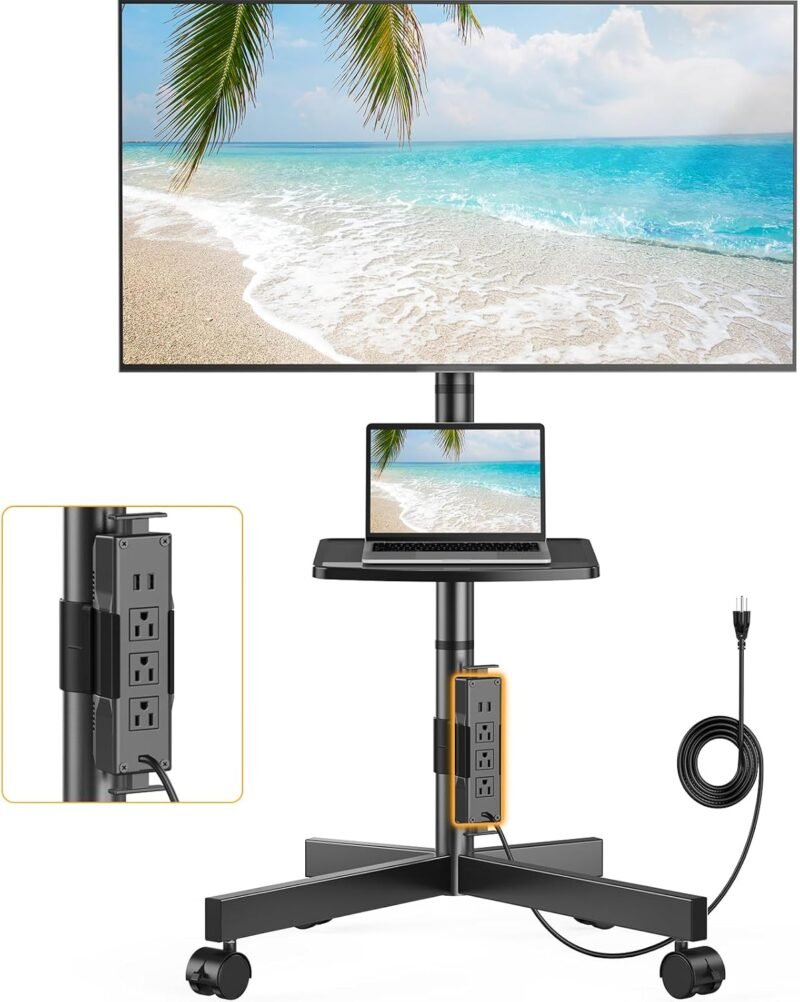 Elevate Your Viewing: The Perlegear Mobile TV Cart Review