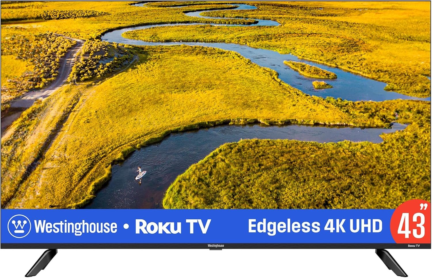 Elevate Your Viewing with the Westinghouse Edgeless Roku TV: A Smart Choice for Every Home!