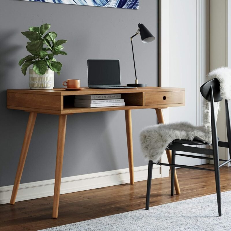 Elevate Your Workspace: Nathan James Parker Modern Desk Review