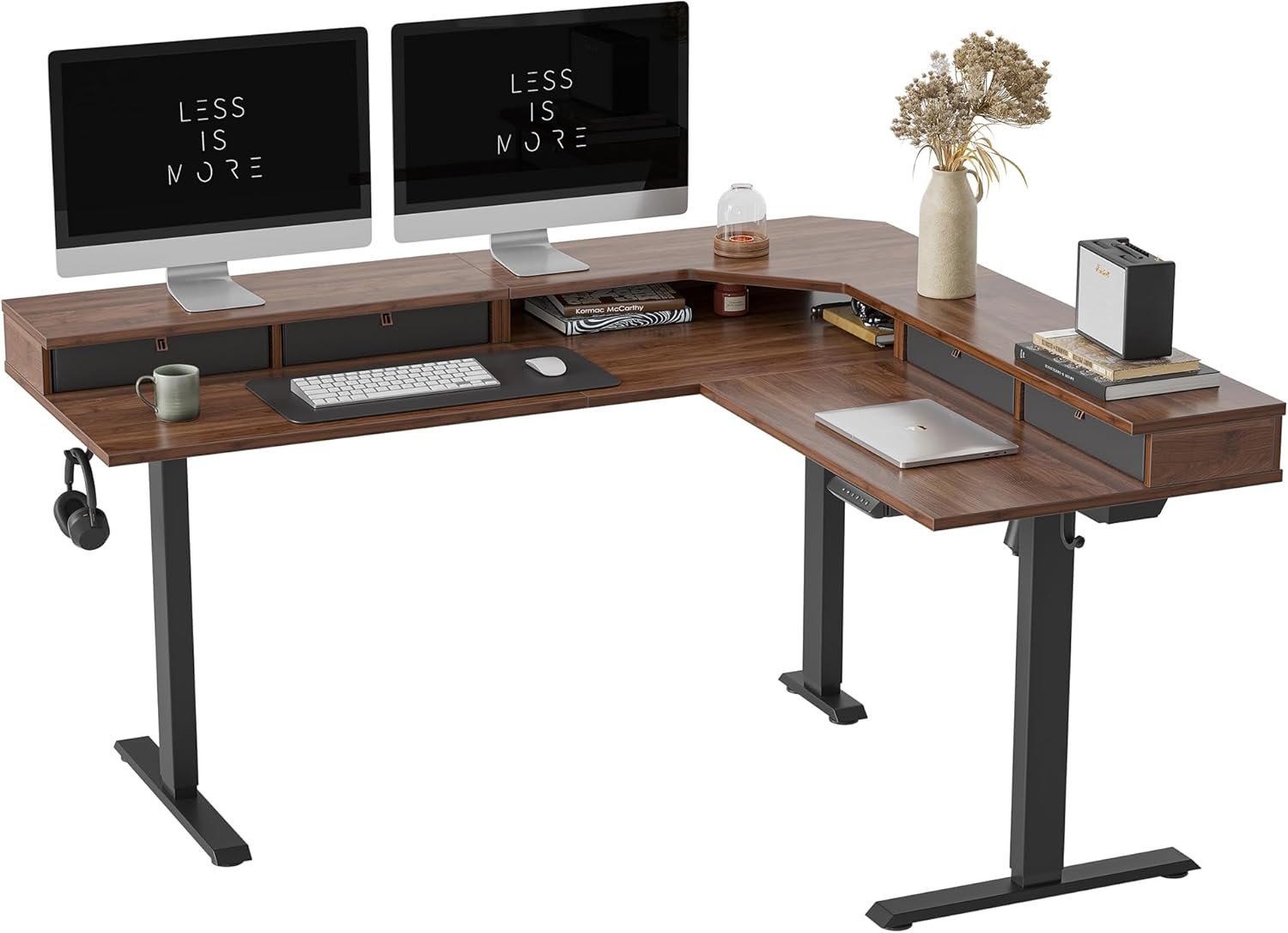 Elevate Your Workspace: Review of the FEZIBO L Shaped Standing Desk