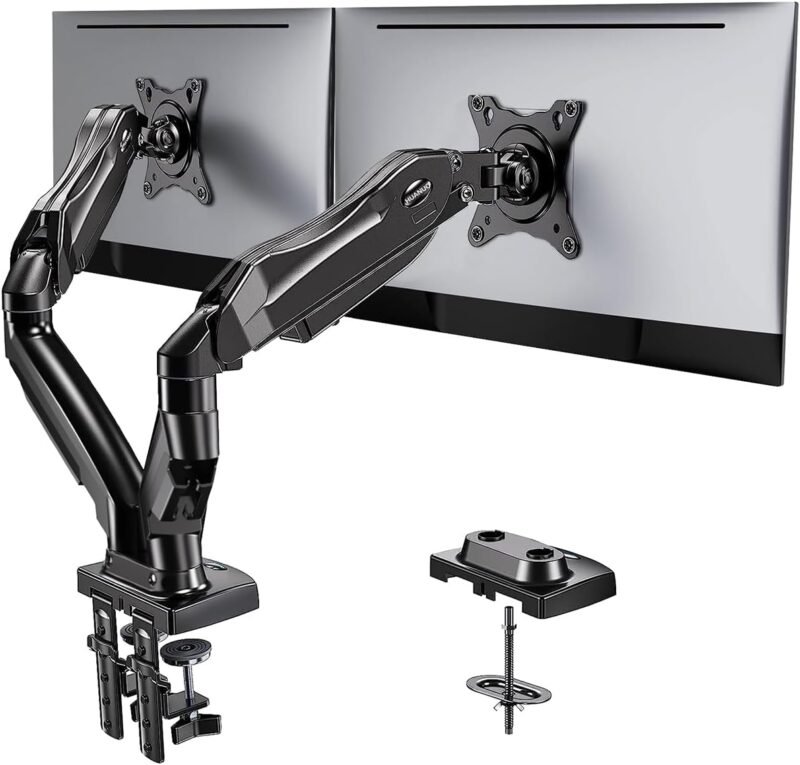 Elevate Your Workspace: Review of the HUANUO Dual Monitor Stand