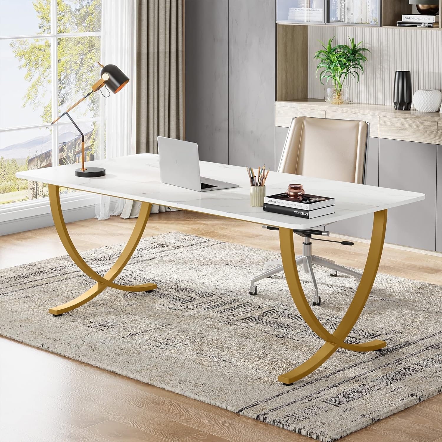 Elevate Your Workspace: Review of the Tribesigns Executive Desk