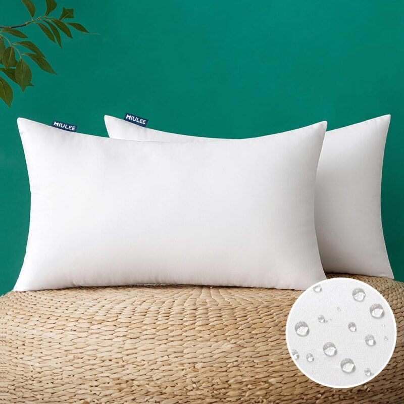 Enhance Your Outdoor Space: MIULEE Waterproof Pillow Inserts Review