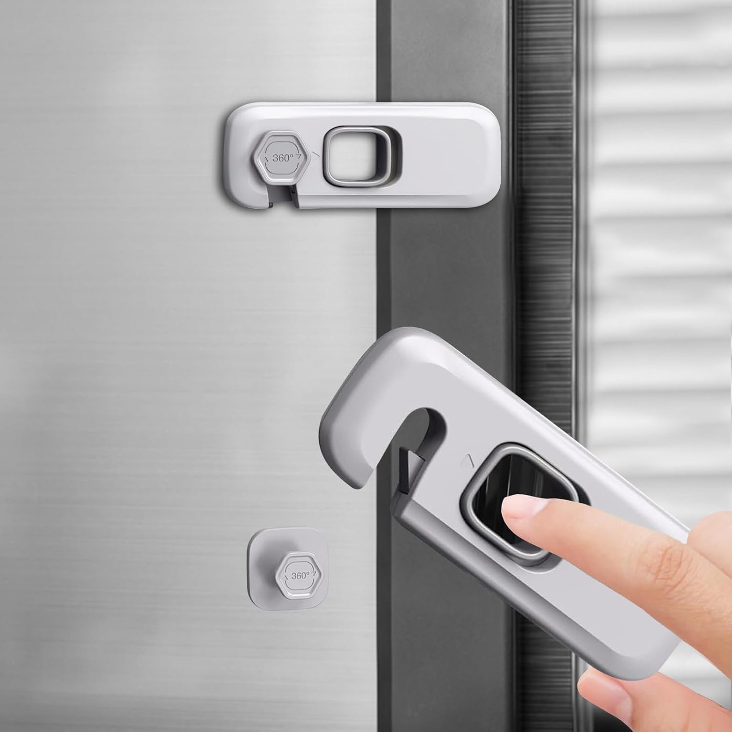 Essential 6-Pack Child Proof Refrigerator Locks: Keep Your Kids Safe!