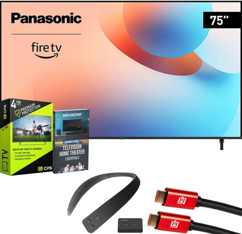 Experience 4K Brilliance: Review of the Panasonic 75" Mini LED Smart TV Bundle