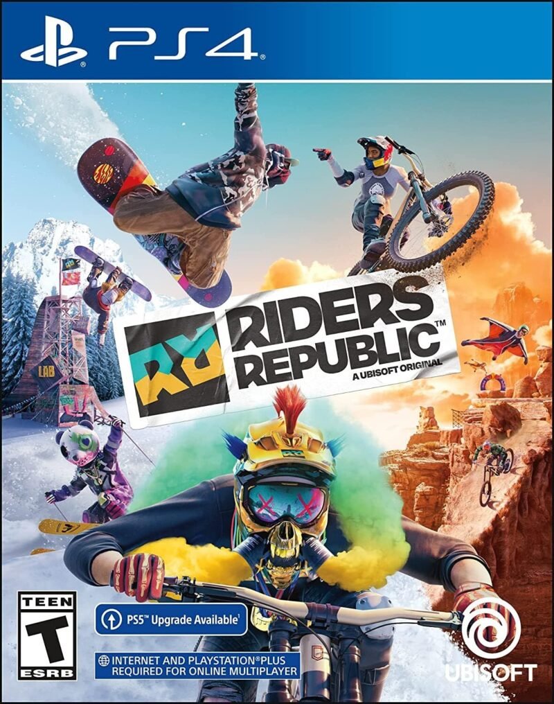 Experience Adventure: Riders Republic PS4 Standard Edition with Free PS5 Upgrade