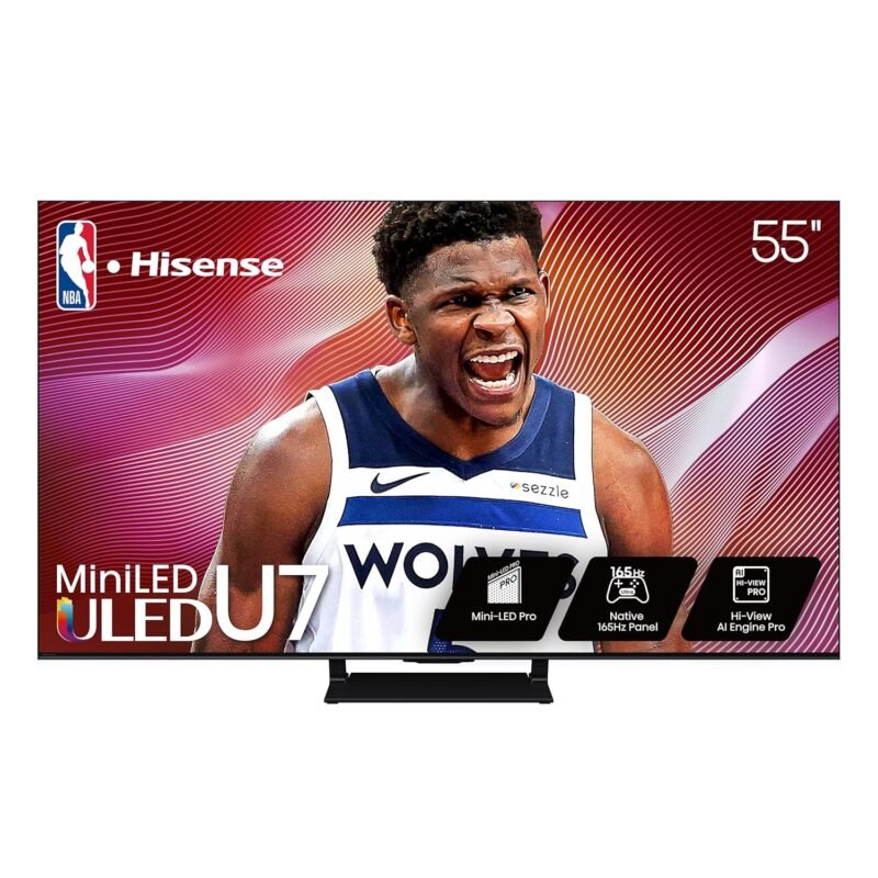 Experience Cinematic Brilliance: Hisense 55" U7 Mini-LED Smart TV Review