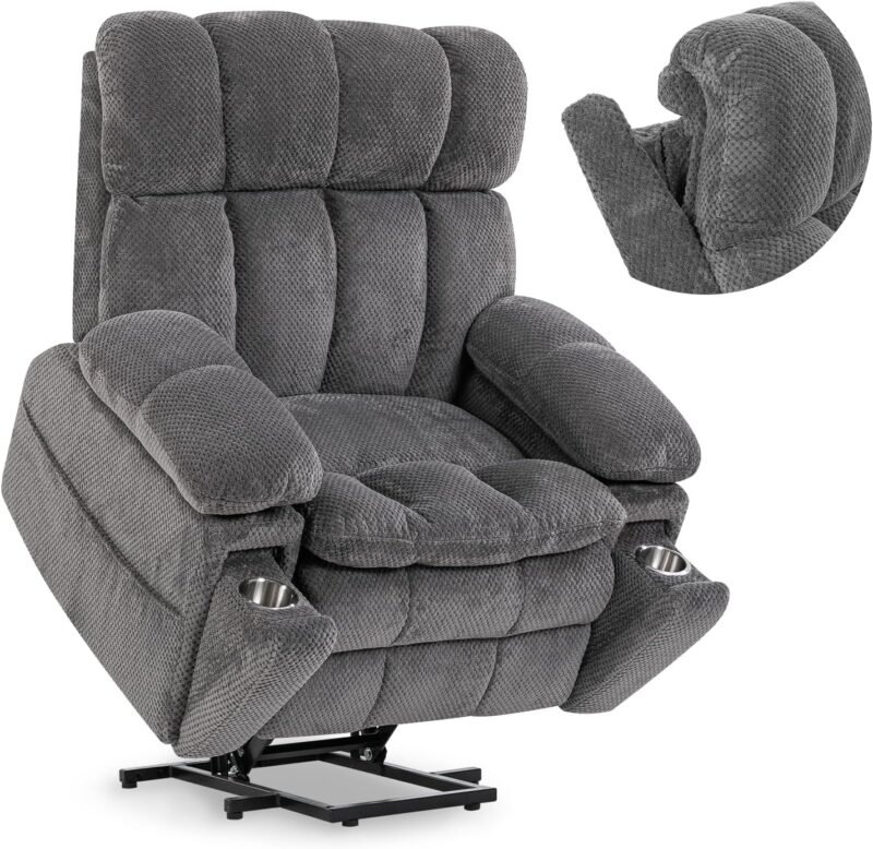 Experience Comfort: The Ultimate Dual Motor Power Lift Recliner for Seniors