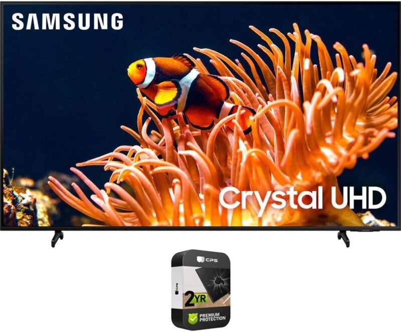 Experience Crystal Clear Entertainment: SAMSUNG 50" DU8000 4K Smart TV Review & Bundle Insights