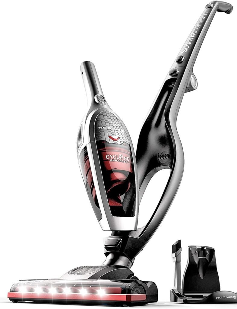 Experience Effortless Cleaning with the Roomie Tec SlimVac Cordless Vacuum!