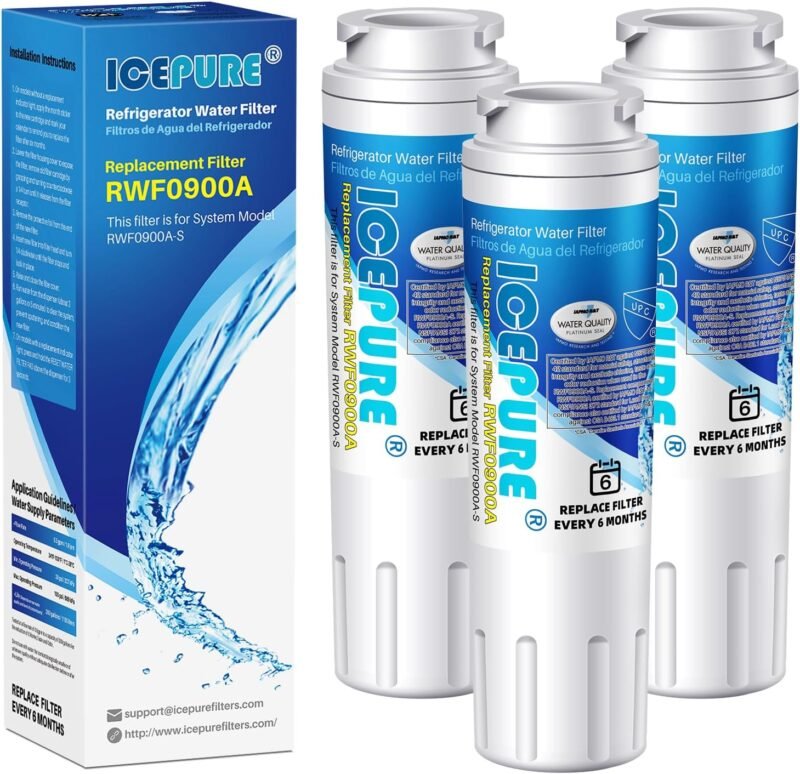 Experience Freshness: Review of ICEPURE UKF8001 Water Filter Compatibility with Major Brands
