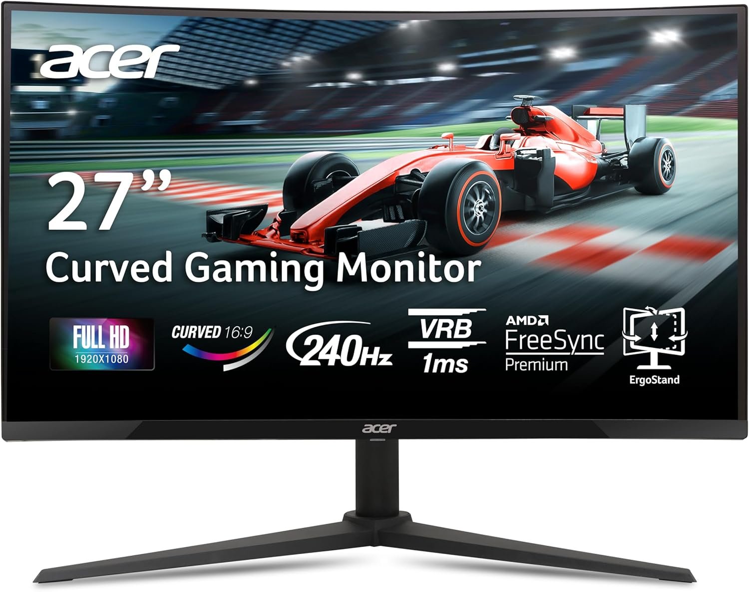 Experience Gaming Like Never Before: Acer Nitro 27" Curved Monitor Review