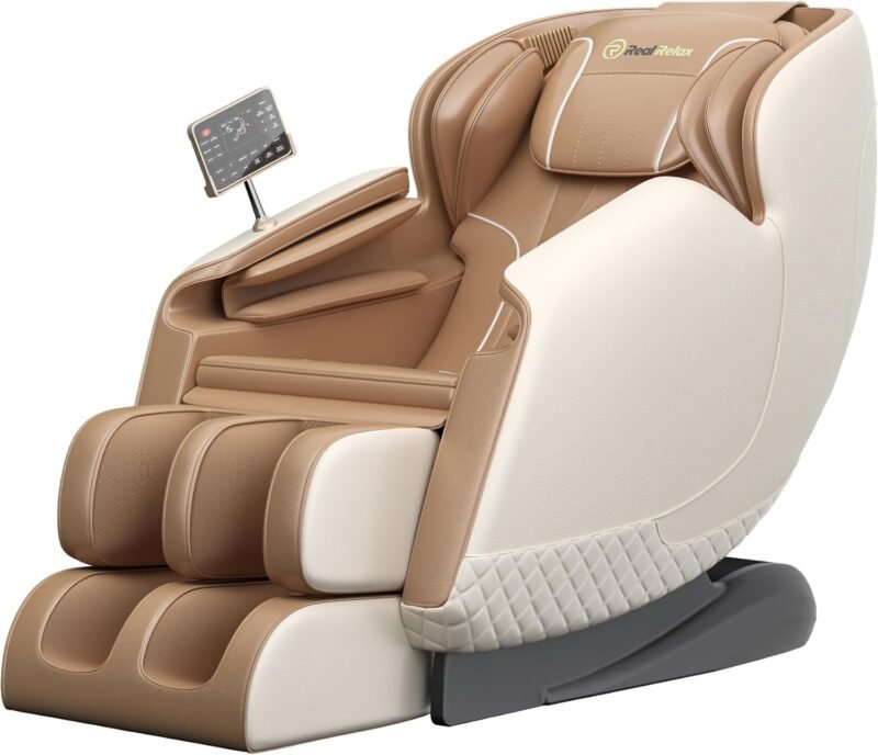 Experience Ultimate Comfort: Real Relax 2024 Full Body Shiatsu Massage Chair Review