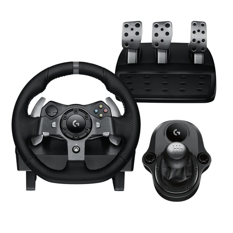 Experience Ultimate Racing with the Logitech G920 Wheel & Shifter