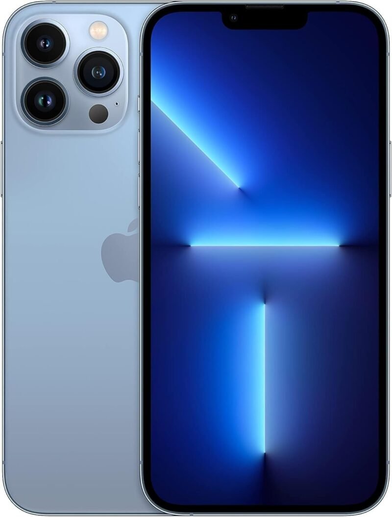 Explore the Power of the Renewed Apple iPhone 13 Pro Max in Stunning Sierra Blue!