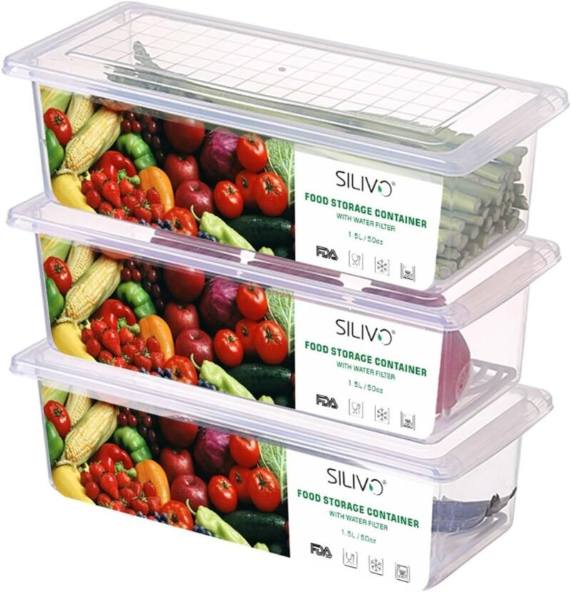 Freshness Redefined: SILIVO Fruit Storage Containers Review
