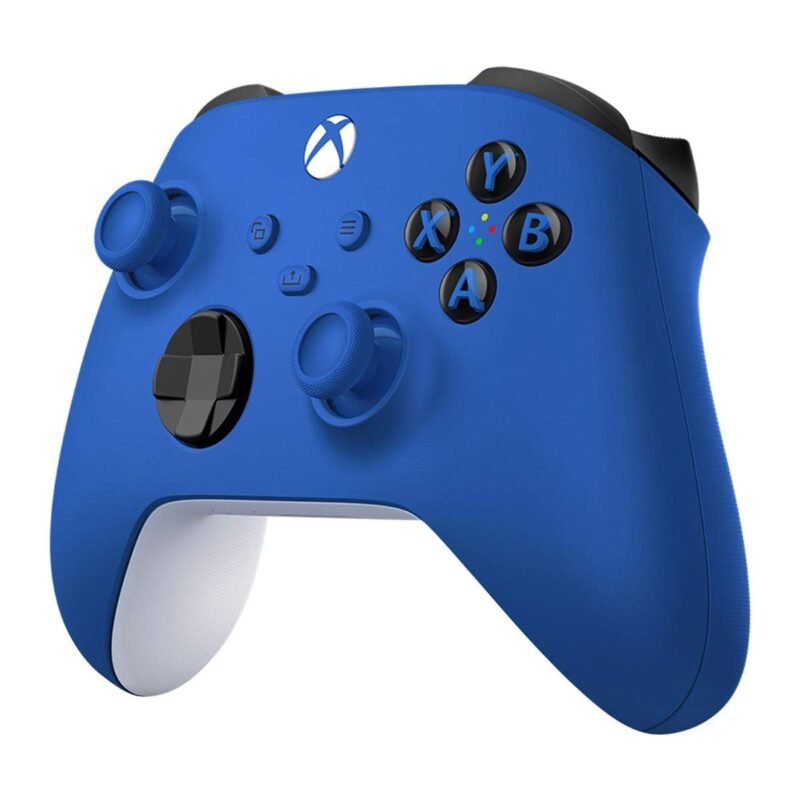 Game On: Discover the Renewed Xbox One S Blue Controller!
