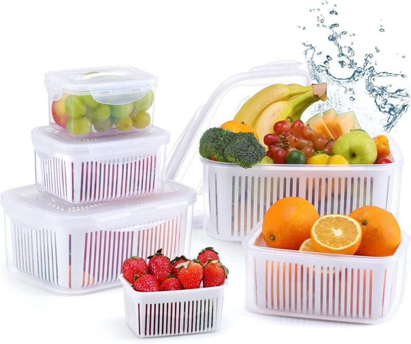Get Fresh: LUXEAR Fruit & Vegetable Storage Containers Review