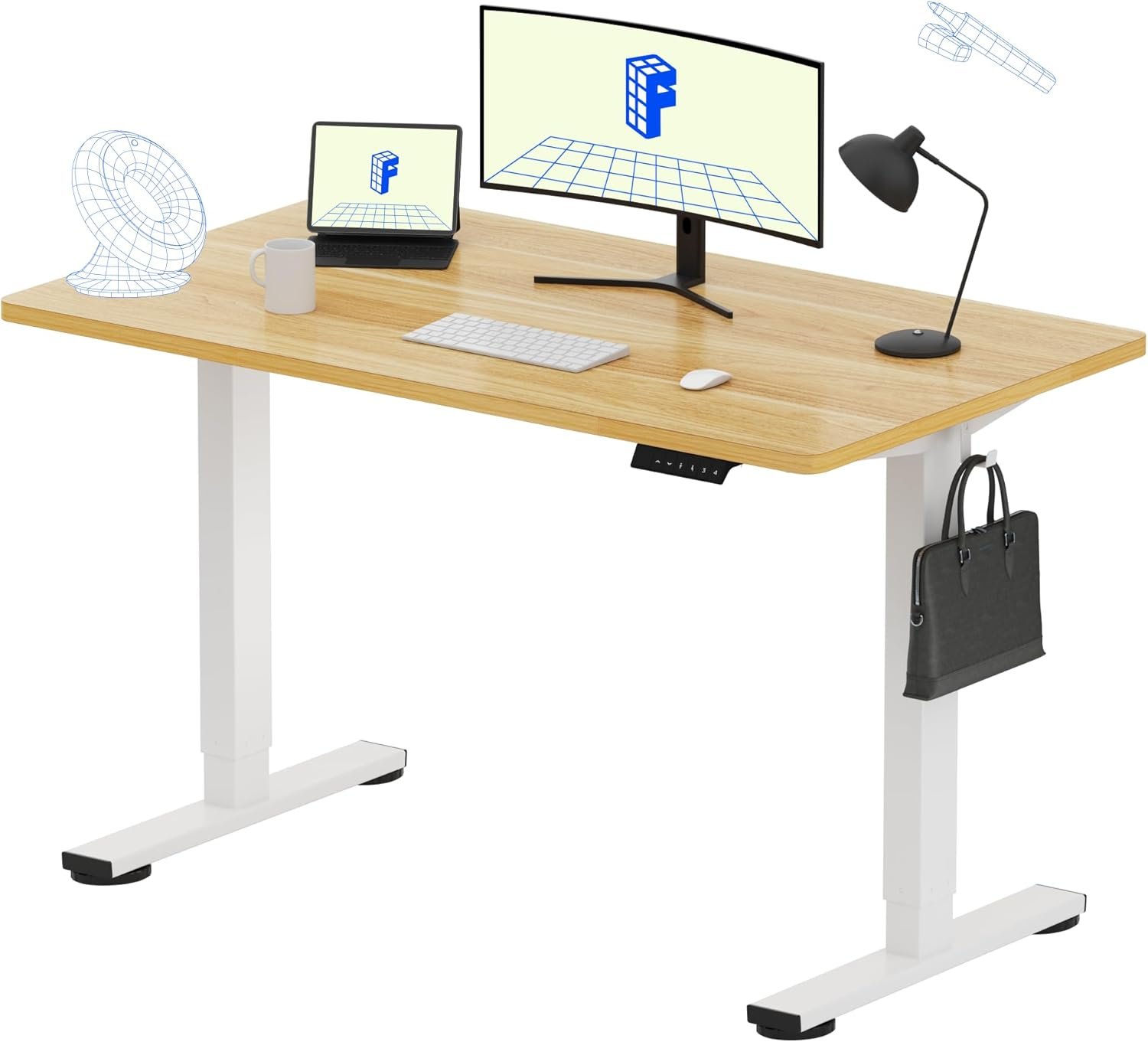 Get Moving: Review of the FLEXISPOT EN1 Height Adjustable Standing Desk