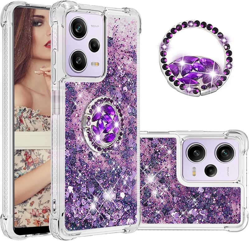 Glimmer & Protection: CCSmall Clear Glitter Case for Xiaomi Redmi Note 12 Pro 5G Review