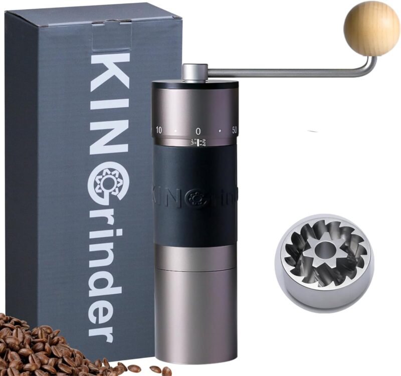 Grind Like a Pro: KINGrinder K6 Review - Your Ultimate Manual Coffee Grinder!