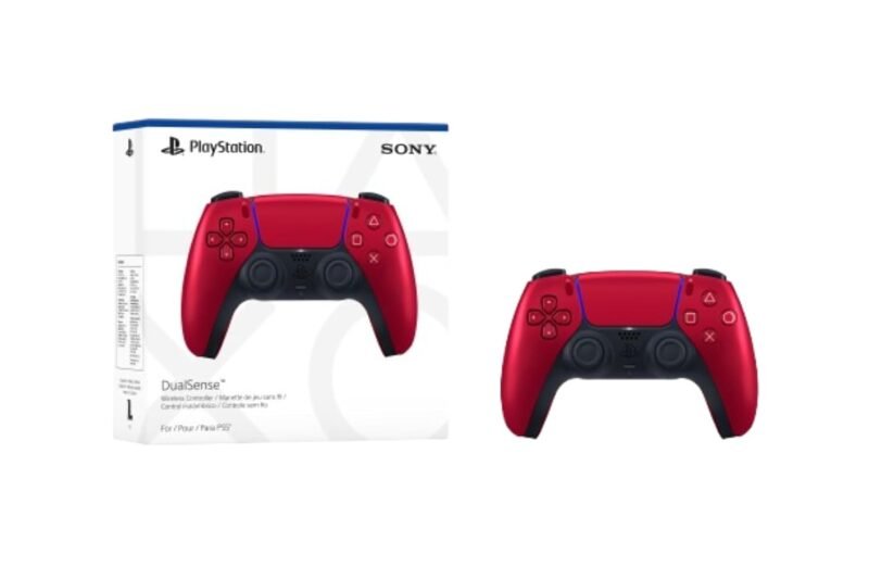 Ignite Your Gaming: The PlayStation DualSense Wireless Controller in Volcanic Red Reviewed
