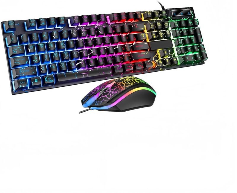 Illuminate Your Game: Review of the Wired Crack Mechanical Keyboard and Mouse Set