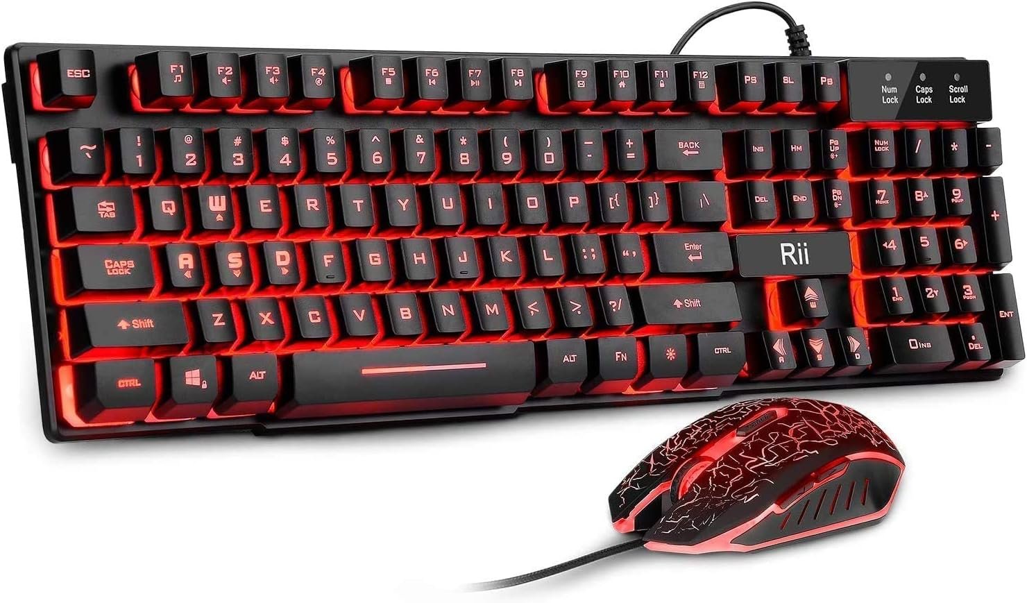 Illuminate Your Game: Rii RK108 Gaming Keyboard and Mouse Set Review