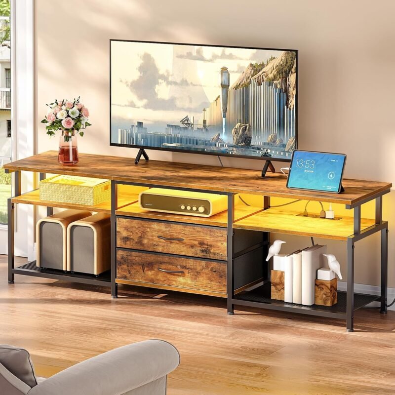 Illuminate Your Space: HOOBRO TV Stand Review for Modern Living