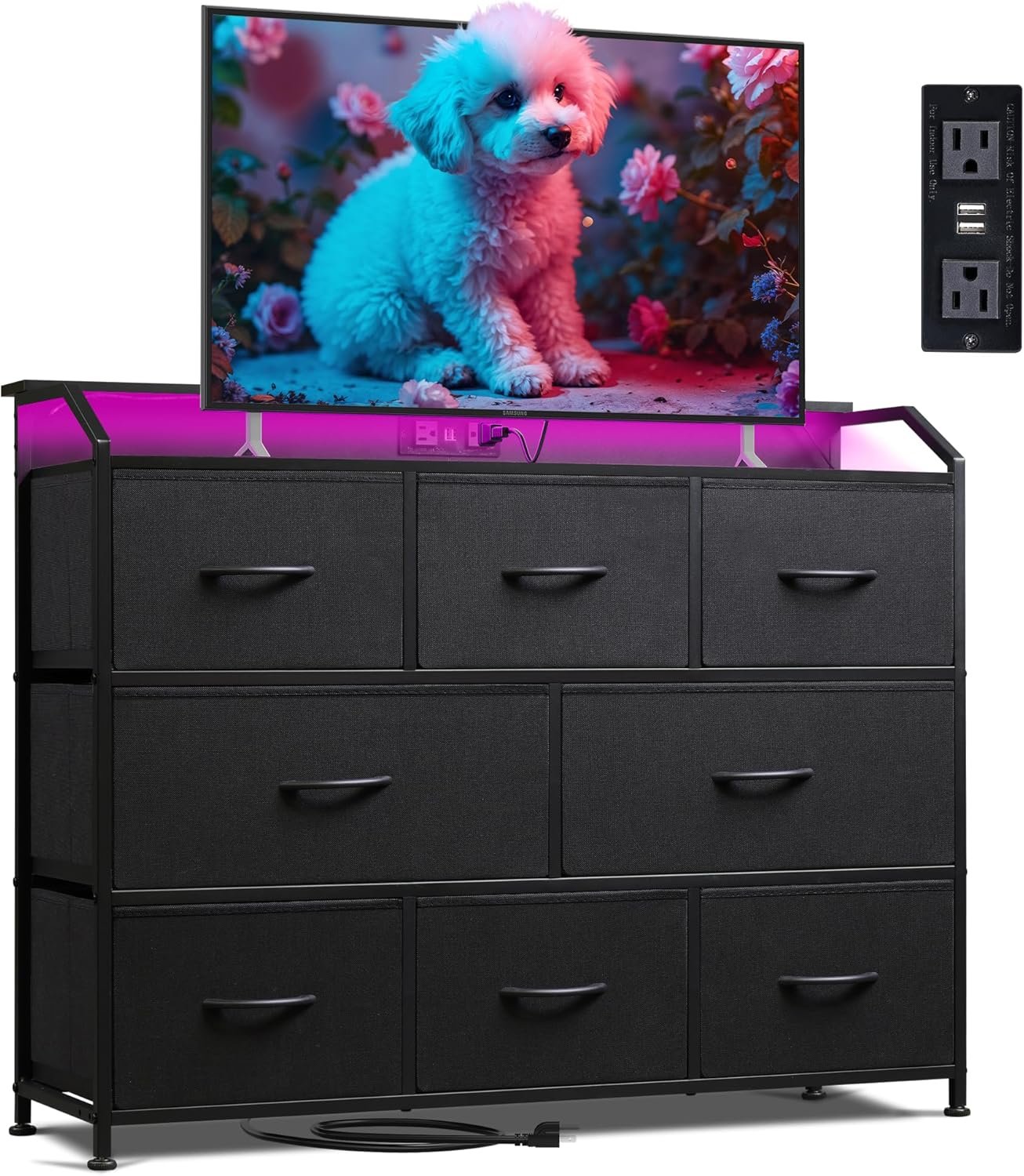 Illuminate Your Space: Review of the WLIVE LED Dresser for Bedroom