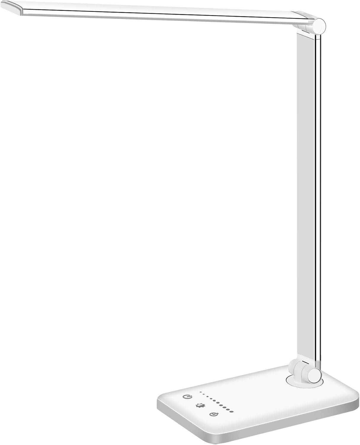Illuminate Your Space: The Ultimate Review of the White Crown Dimmable LED Desk Lamp