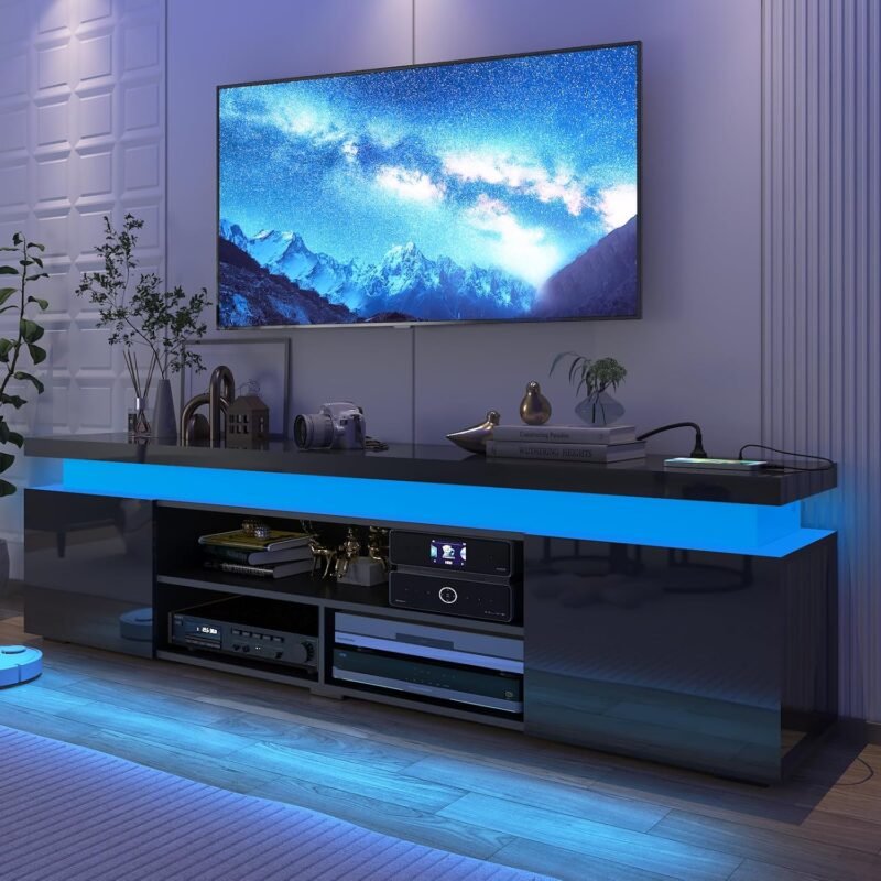 Illuminate Your Space: Top-Rated LED TV Stand for 85 Inch TVs!