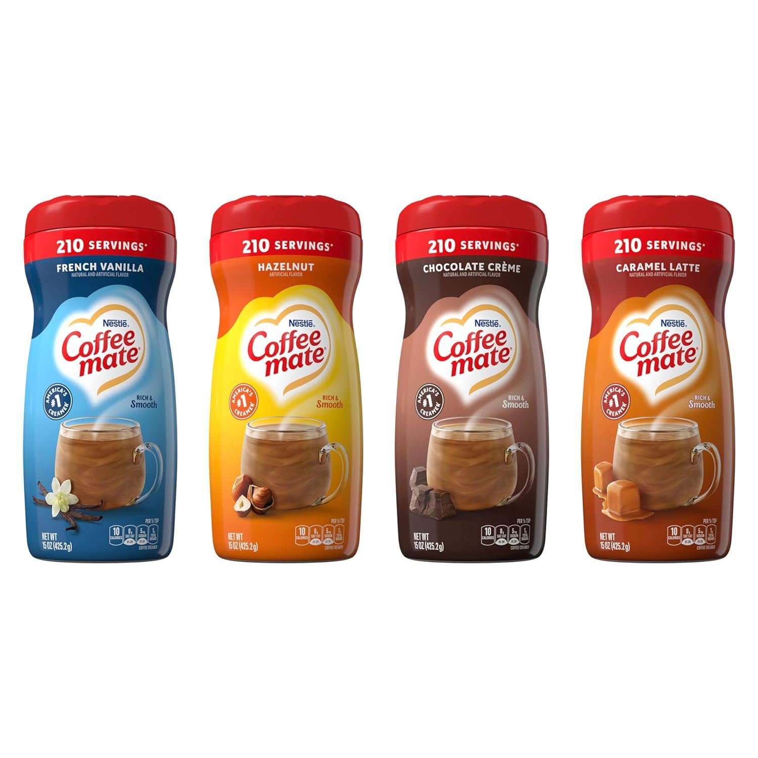 Indulge in Flavor: A Review of Nestle Coffee mate's 4 Pack Creamer Variety