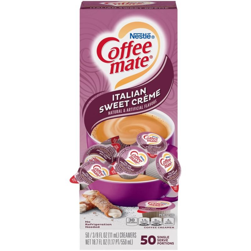 Indulge in Italian Sweetness: Coffee-mate Liquid Creamer Review